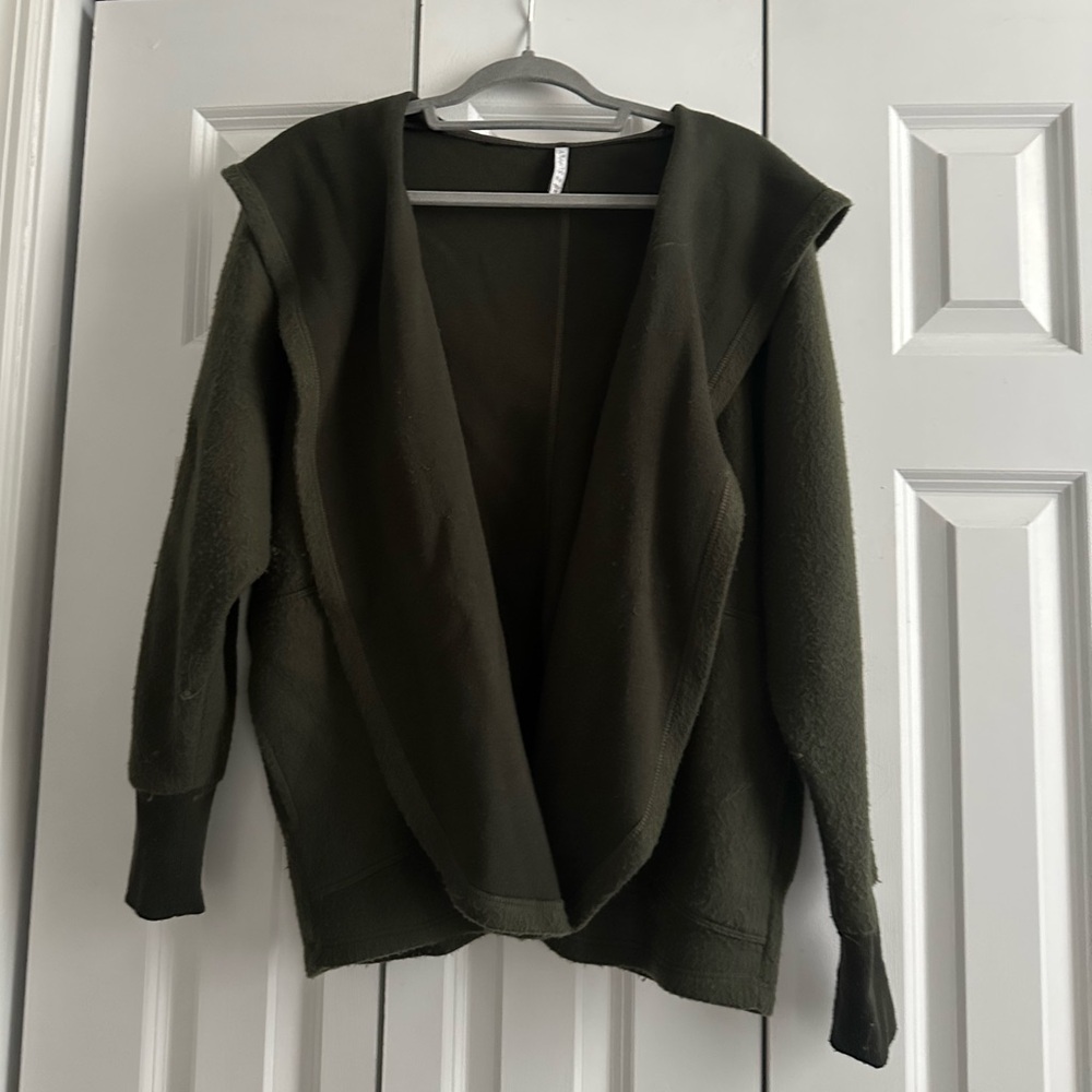 ZSUPPLY Green Hooded Cardigan